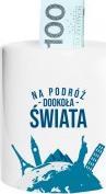 Koszulkowy Na podróż dookoła świata - skarbonka z nadrukiem