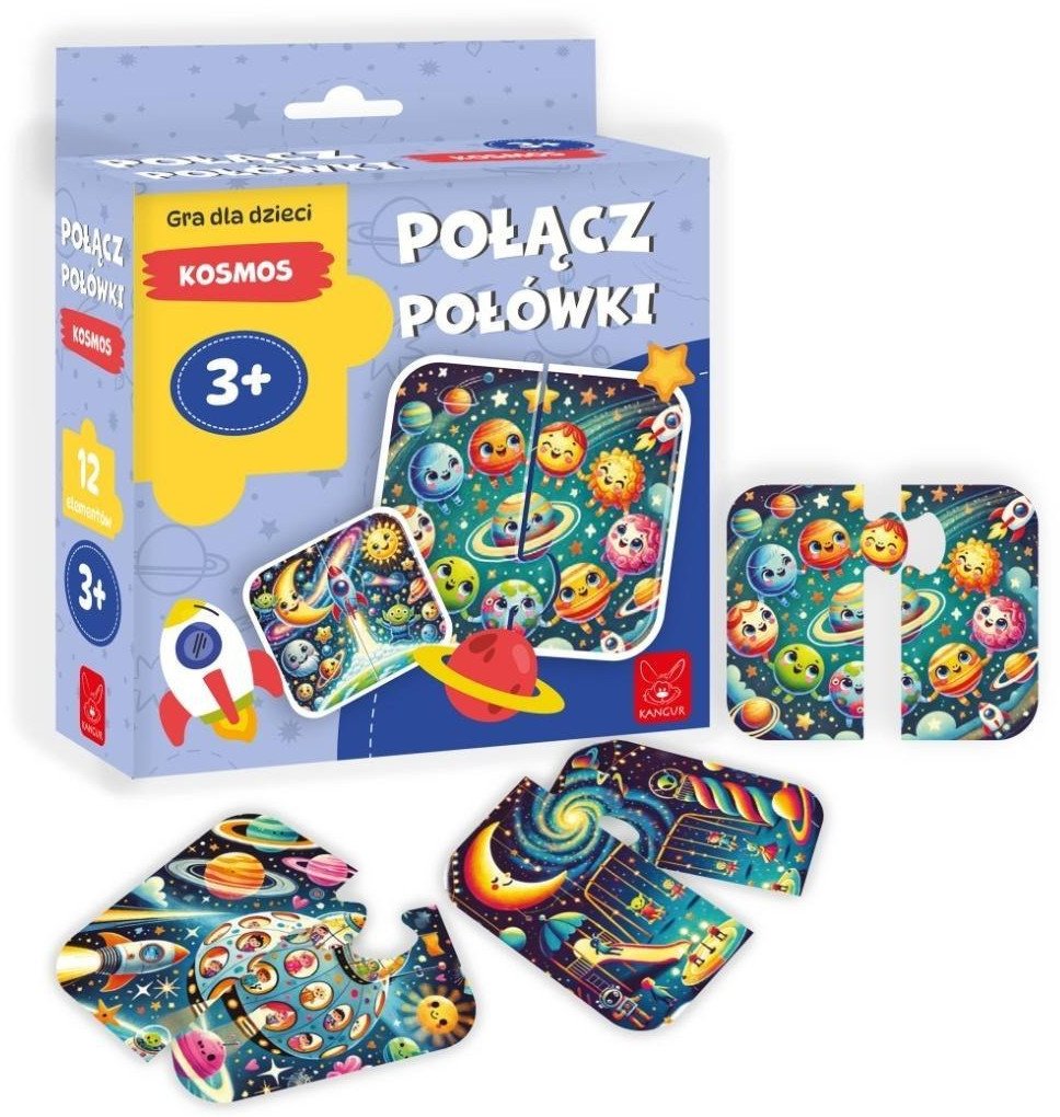 Połącz połówki Kosmos 3+