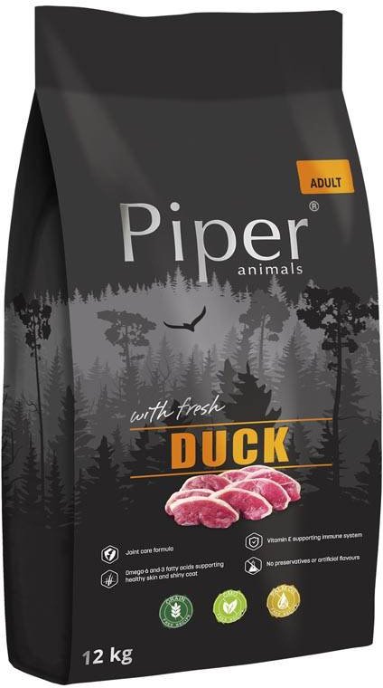 Dolina Noteci Karma sucha dla psa Piper Animals z kaczką 12 kg