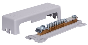 Trytyt Szyna wyrównania potencjału pot 16/26 2-rzędowa szara POT16/26-2-R