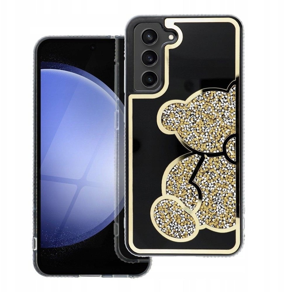 Futerał TEDDY BEAR do SAMSUNG A26 5G złoty