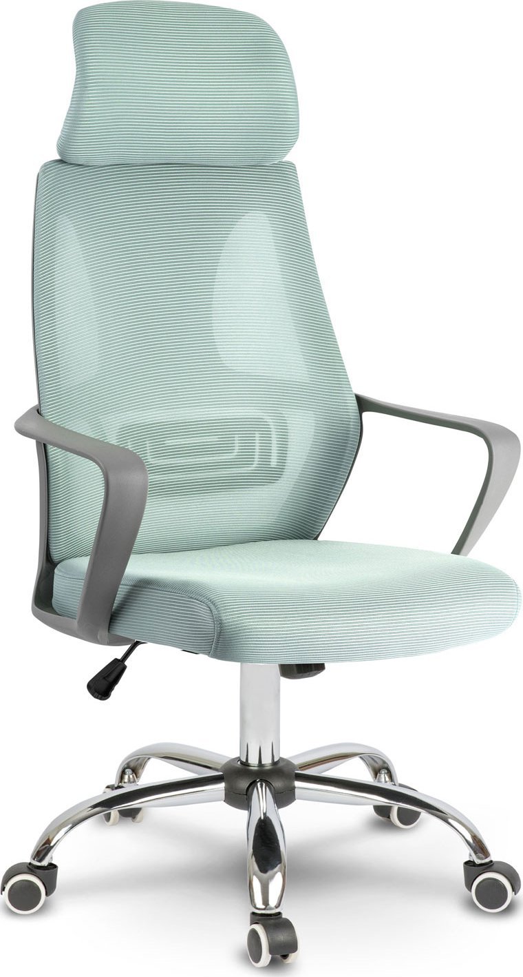 Krzesło biurowe Sofotel Praga Jasnoniebieskie