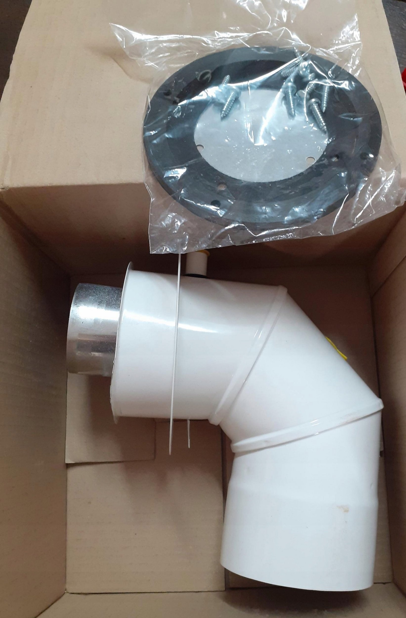 SpiroFlex 60/100 adapter TWK biały