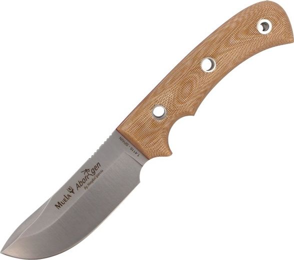 Muela Nóż Muela Full Tang Bushcraft Micarta 120mm (ABORIGEN-12D) uniwersalny