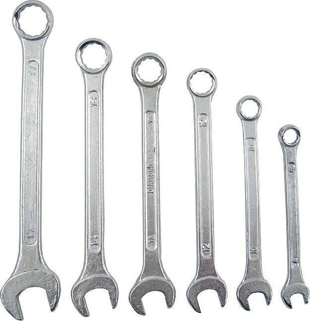 Carcommerce KLUCZE PLASKO-OCZK.8-17mm.6szt.