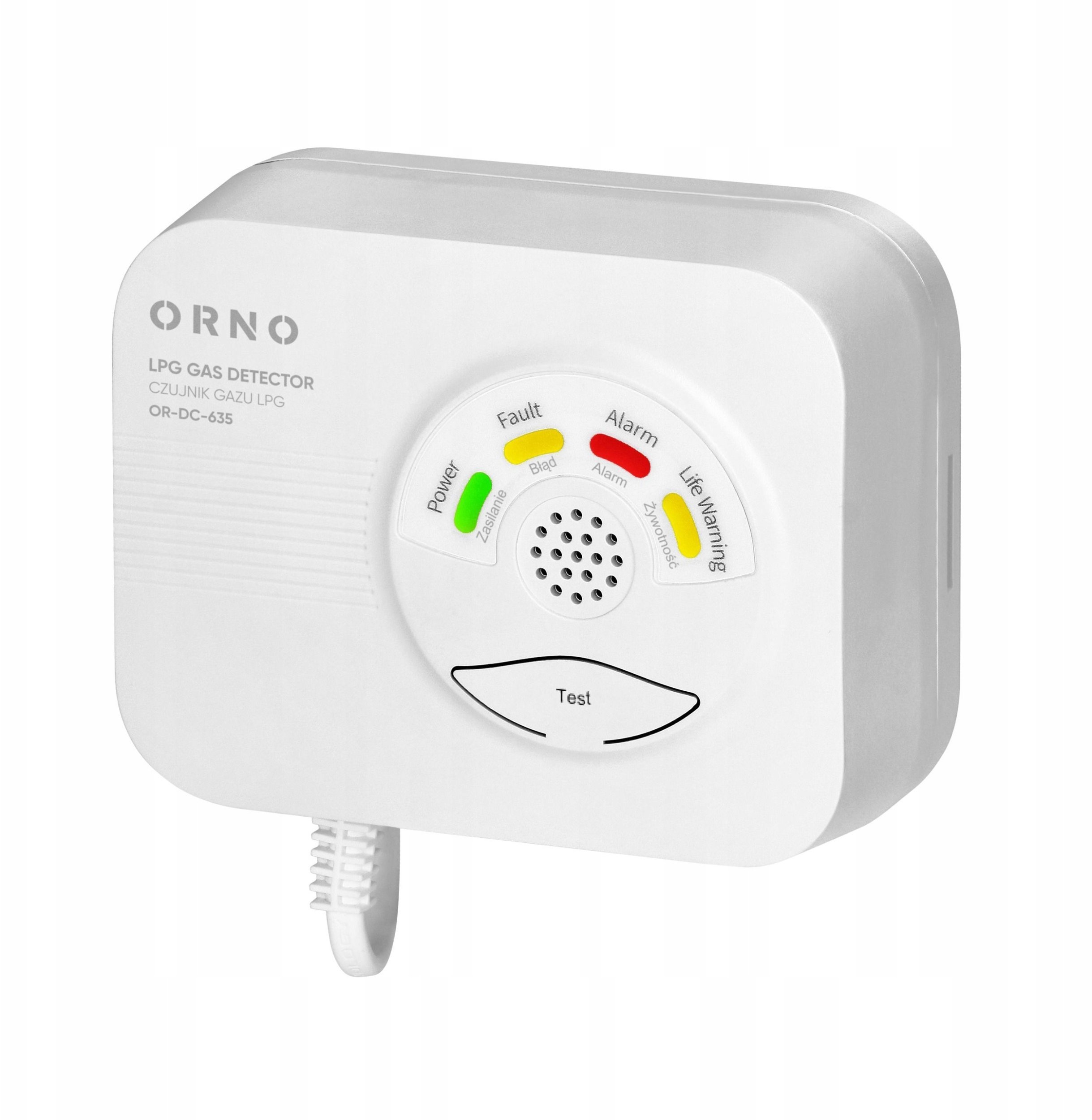 Czujnik gazu LPG (propan-butan) 230V AC OR-DC-635