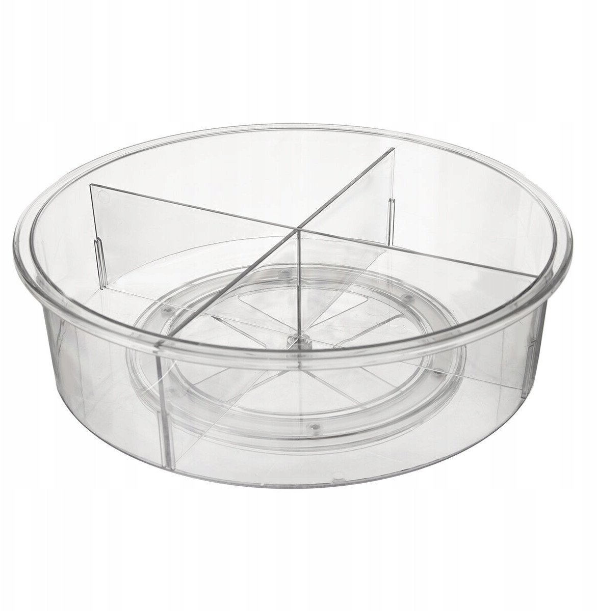 Pojemnik organizer obrotowy dzielony do lodówki szafki szuflady 30cm ORION 154061