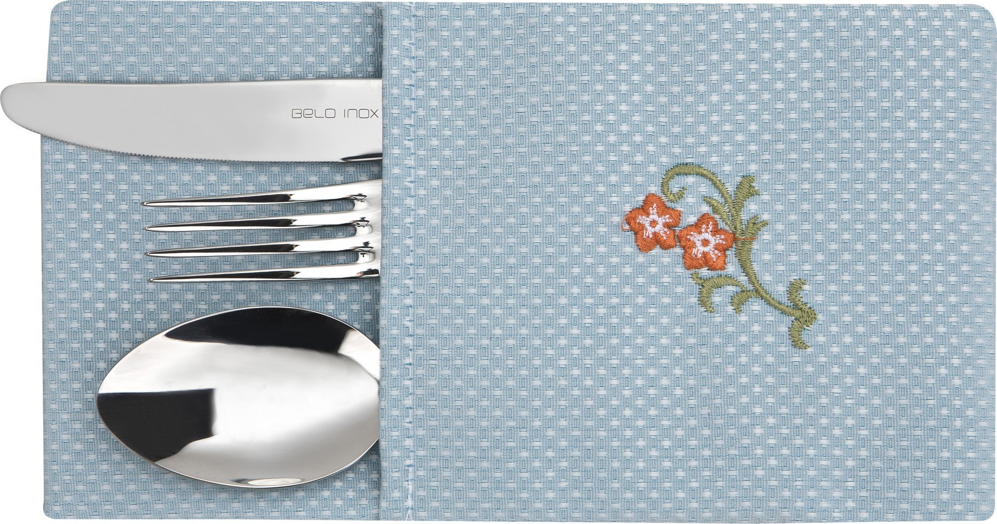 Witek Home Pokrowiec na sztućce (niebieski)