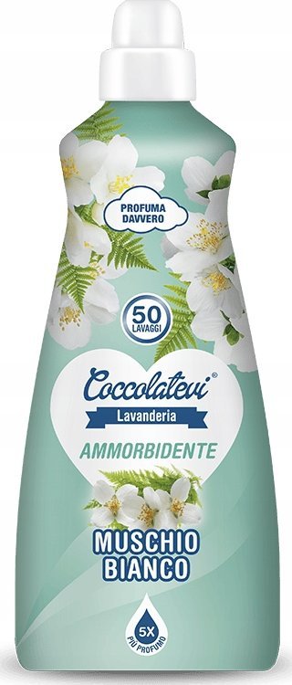 Coccolatevi Płyn do płukania i zmiękczania tkanin Białe Piżmo 1,25 L