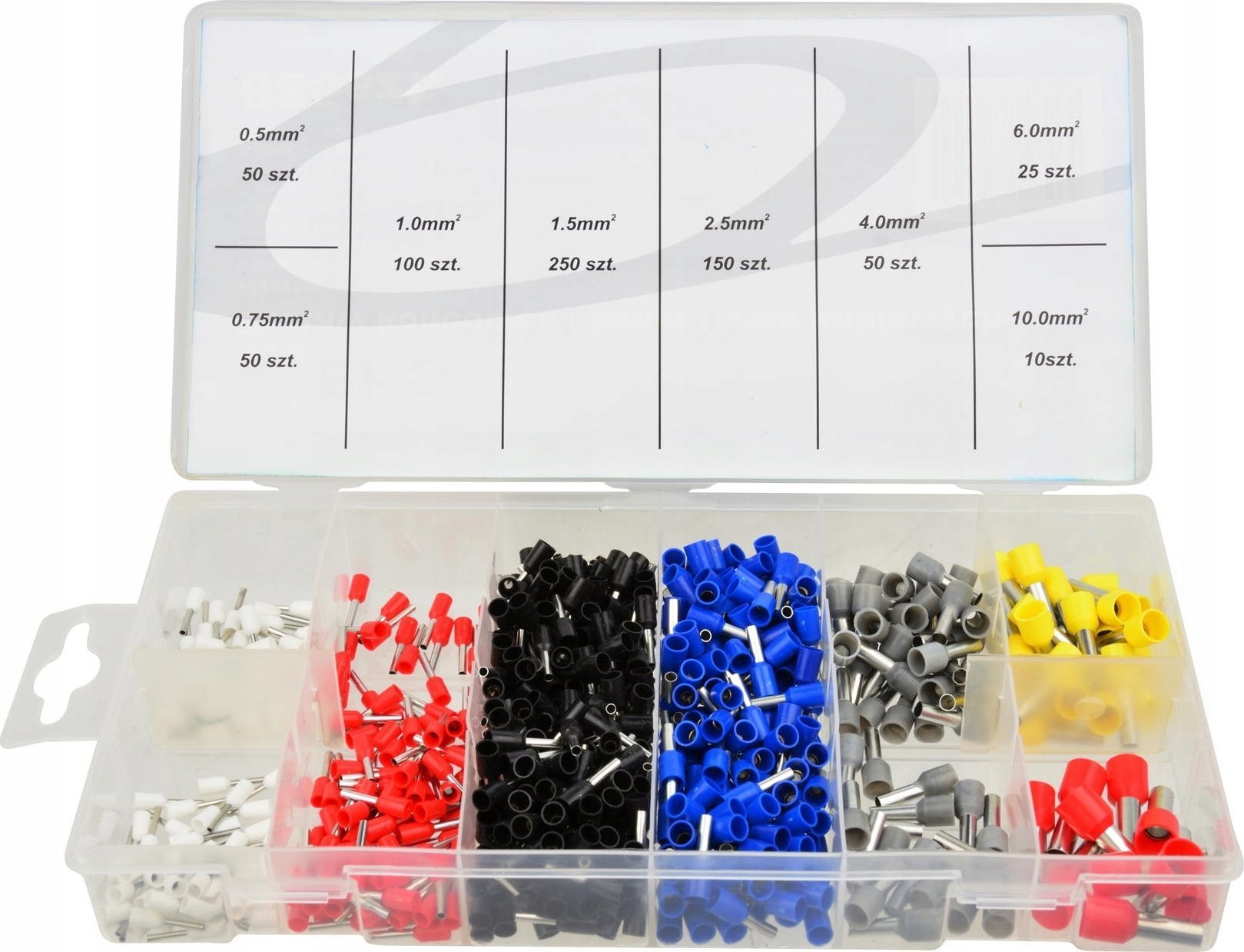 Geko Zestaw końcówek i konektorów kablowych 685szt(20)