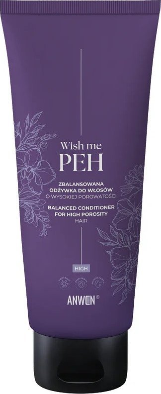 Anwen Wish me PEH zbalansowana odżywka do włosów o wysokiej porowatości 200ml