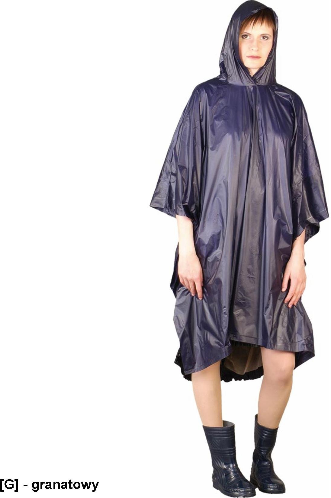 PONCHO - Peleryna przeciwdeszczowa typu - czarny - uni
