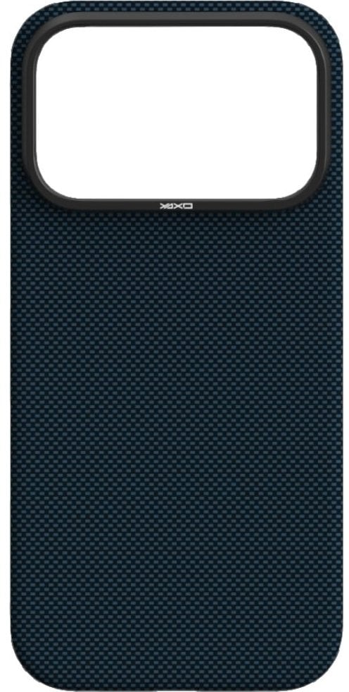 Yaxo Etui na telefon Aramid Fiber Ultra Slim Case MagSafe iPhone 17 Pro Electric Blue