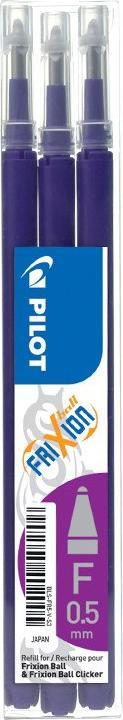 Pilot Wkład FRIXION CLIKER 0,5 fioletowy PIBLS-FR5-V-S3-E