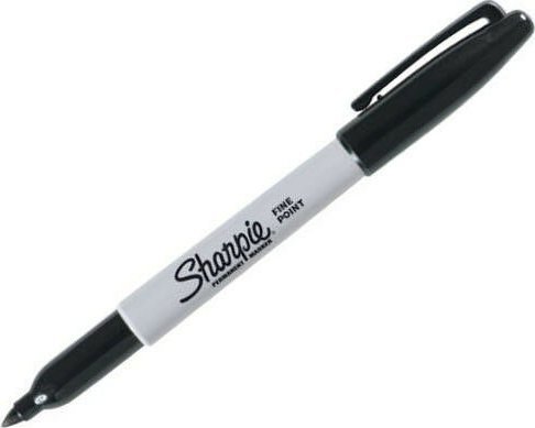 UN MARKER FINE SHARPIE CZARNY