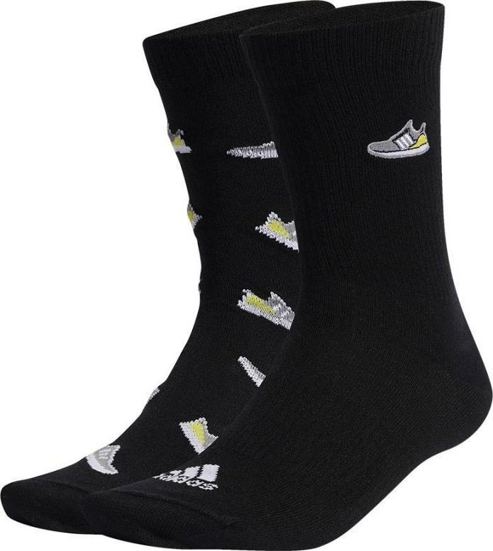 Adidas Skarpety adidas Run X Ultraboost Shoe Love Graphic 2PP IC1286