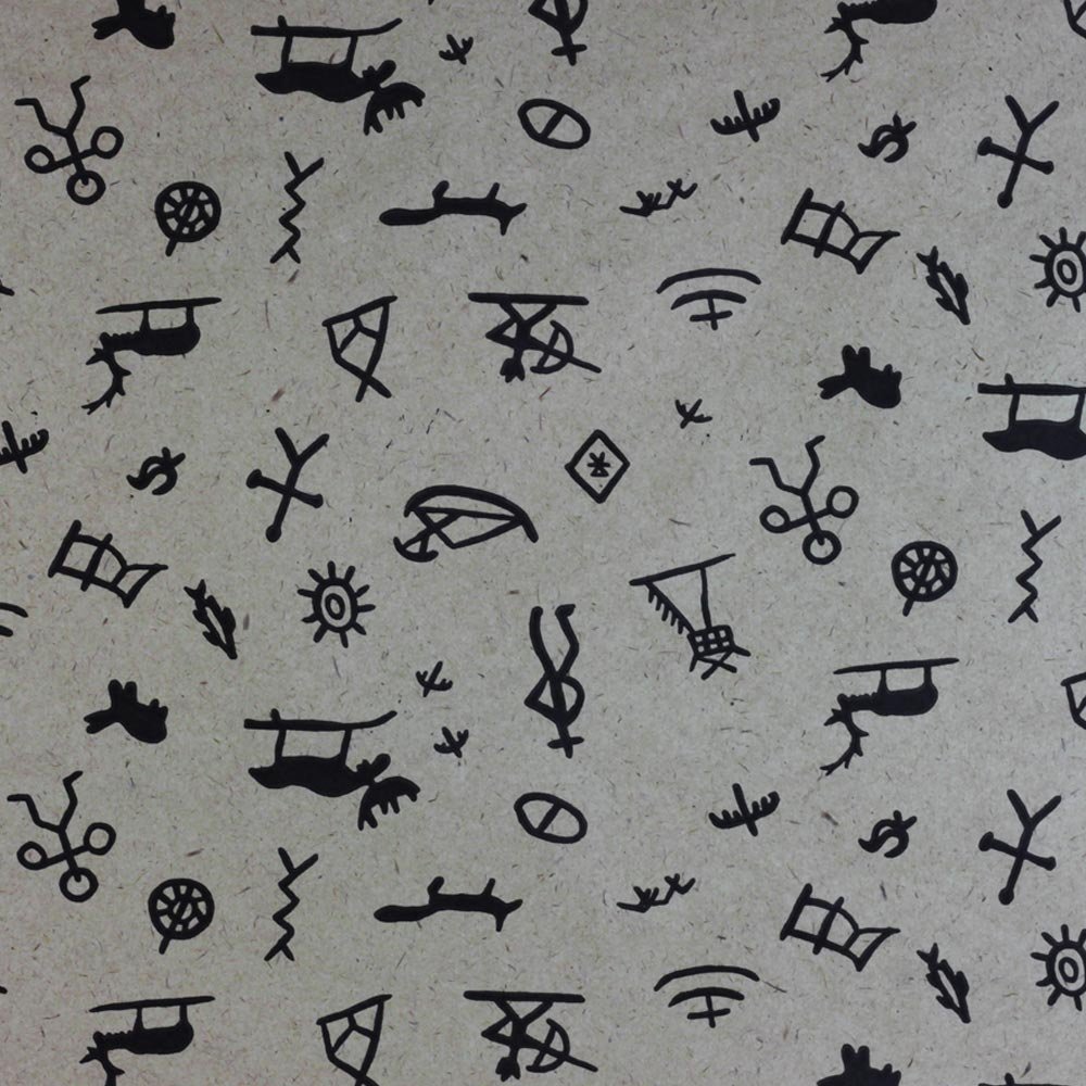 Papier do pakowania prezentów 57cmx2m Beżowy 2mA