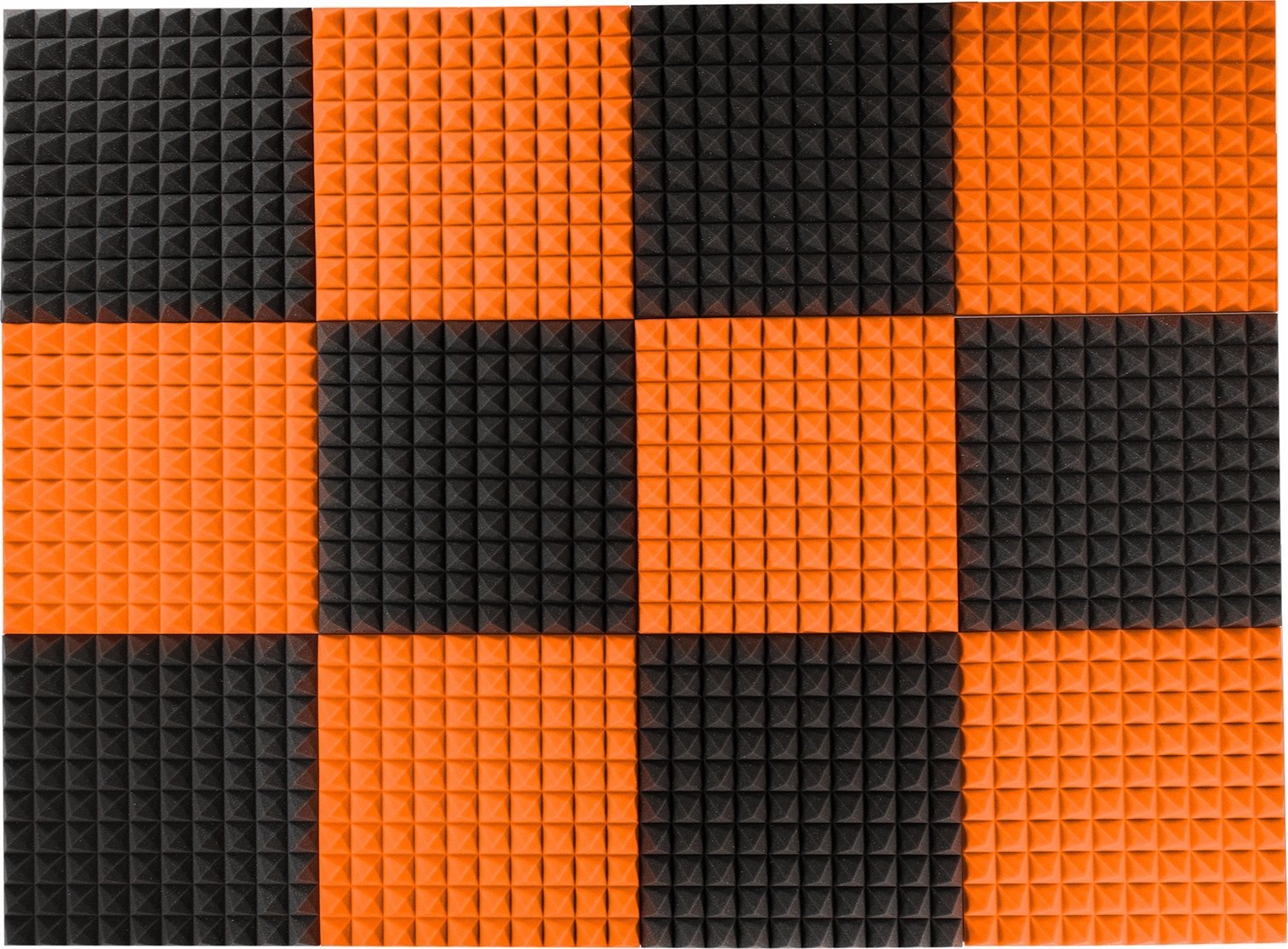 Panel akustyczny ścienny Piramidy 12 szt. 3m2 doskonały do studia