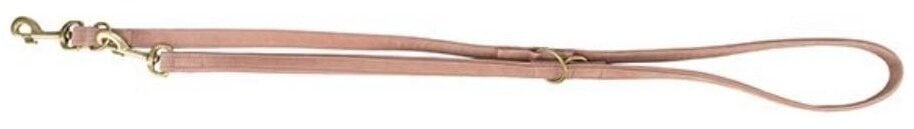 Trixie Pure, regulowana smycz dla psa skórzana różowa, L–XL: 2 m/25 mm