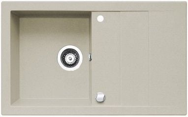 Zlewozmywak Pyramis Studio 78x48 1B1D beżowy (70130301)