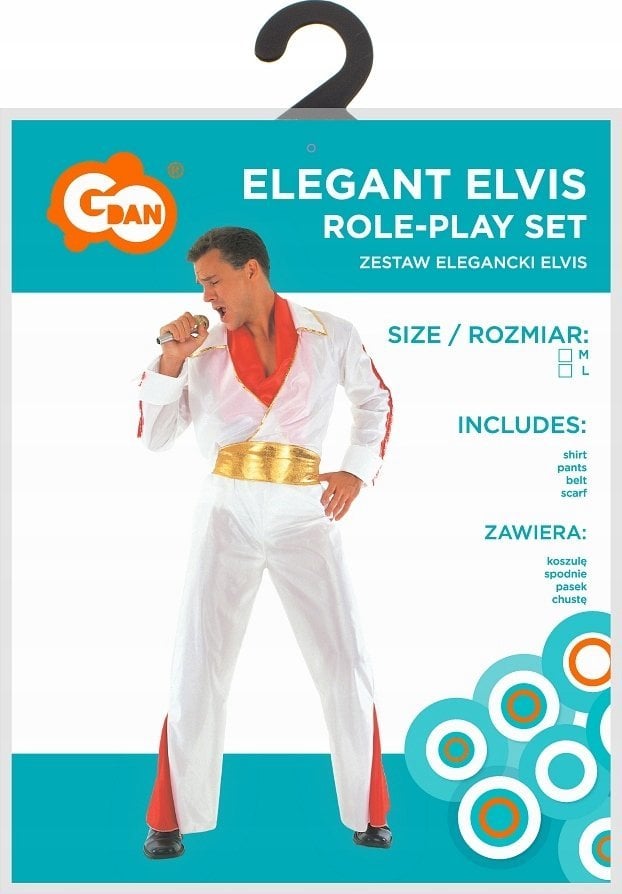 Strój elegancki Elvis rozm. L