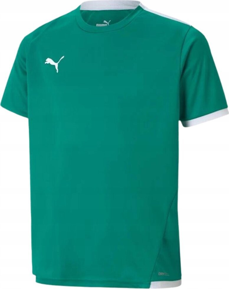 Puma Koszulka dla dzieci Puma teamLIGA Jersey zielona 704925 05 176cm