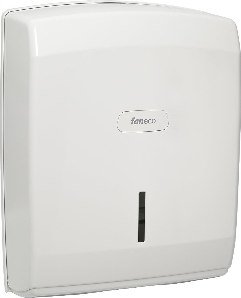 FANECO Podajnik ręczników papierowych Biały Calma Faneco duża pojemność