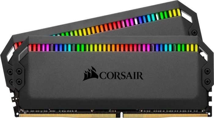 Pamięć Corsair Dominator Platinum RGB, DDR4, 16 GB, 3200MHz, CL16 (CMT16GX4M2Z3200C16)
