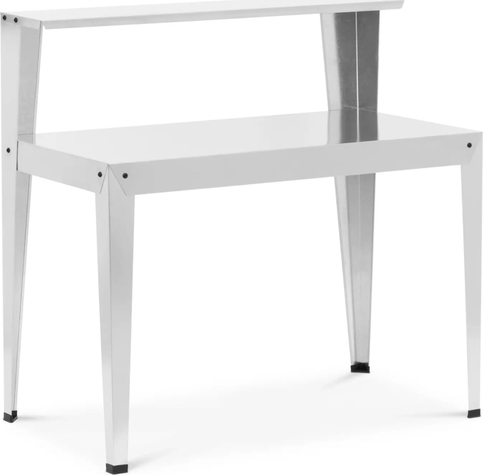 Uniprodo Stół ogrodniczy do sadzenia roślin z półką stalowy 112 x 61 x 109 cm Stół ogrodniczy do sadzenia roślin z półką stalowy 112 x 61 x 109 cm