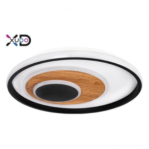 Żyrandol LED 29W biały mat czarny