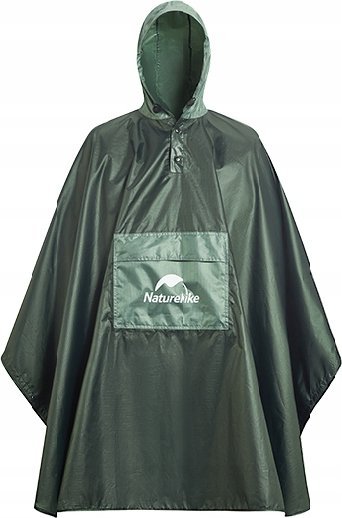 Naturehike Peleryna color matching raincoat cnh23rg001-army green NATUREHIKE