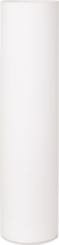 Lampa stołowa By Rydens Klimatyczna lampka stołowa Flake biała tuba szklana na stolik