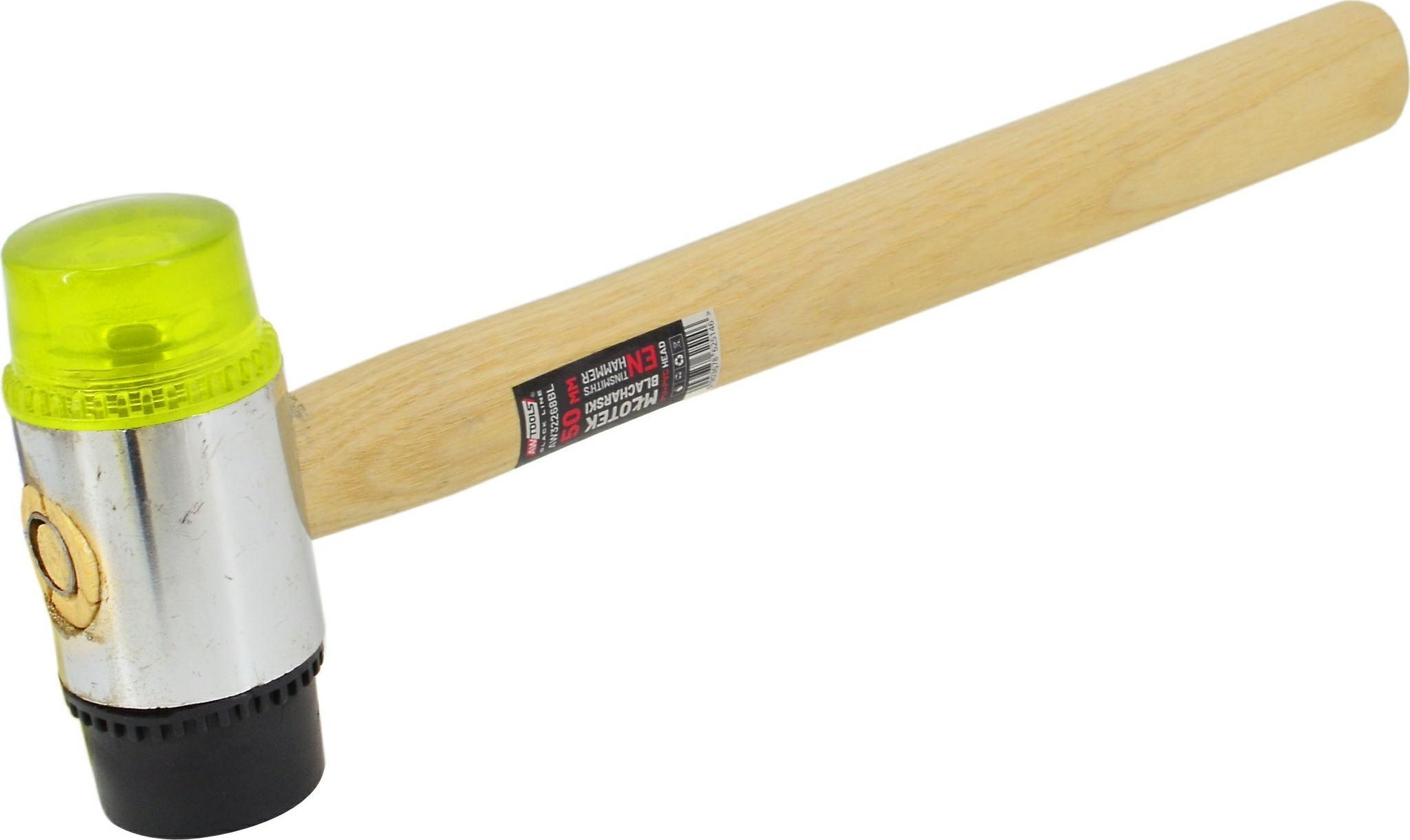 AWTOOLS MŁOTEK BLACHARSKI GUMA-PLASTIK 50mm