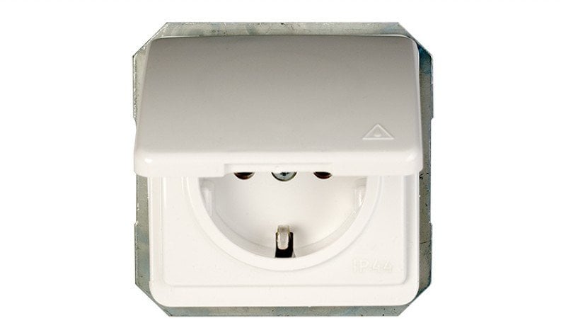 PLUG SOCKET RP16-003-02 V WHITE LX200