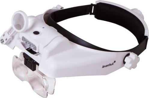 Levenhuk Lupa nagłowna Levenhuk Zeno Vizor HR6 z akumulatorem