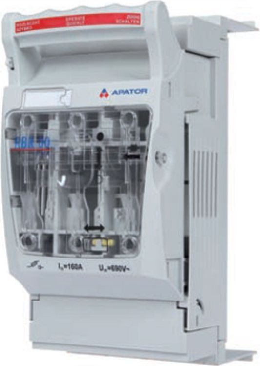 Apator Rozłącznik izolacyjny bezpiecznikowy RBK 00 pro-SD-M zaciski śrubowe M8 do 70mm2 (63-823259-141)