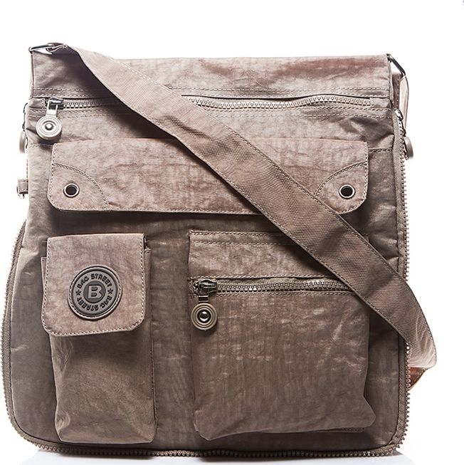 Bag Street Miejska torebka listonoszka beżowa Kelly