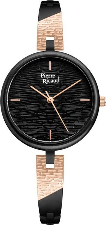 Zegarek Pierre Ricaud Zegarek damski Pierre Ricaud P22125.K1R4Q czarny
