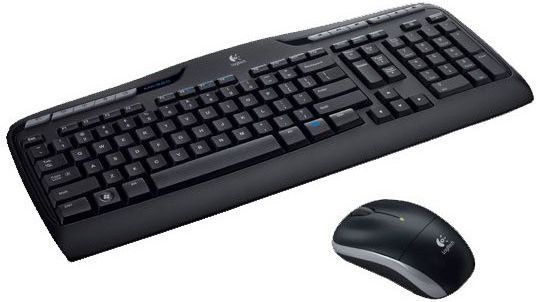 Klawiatura + mysz Logitech Wireless Combo MK330 DE (920-003967)