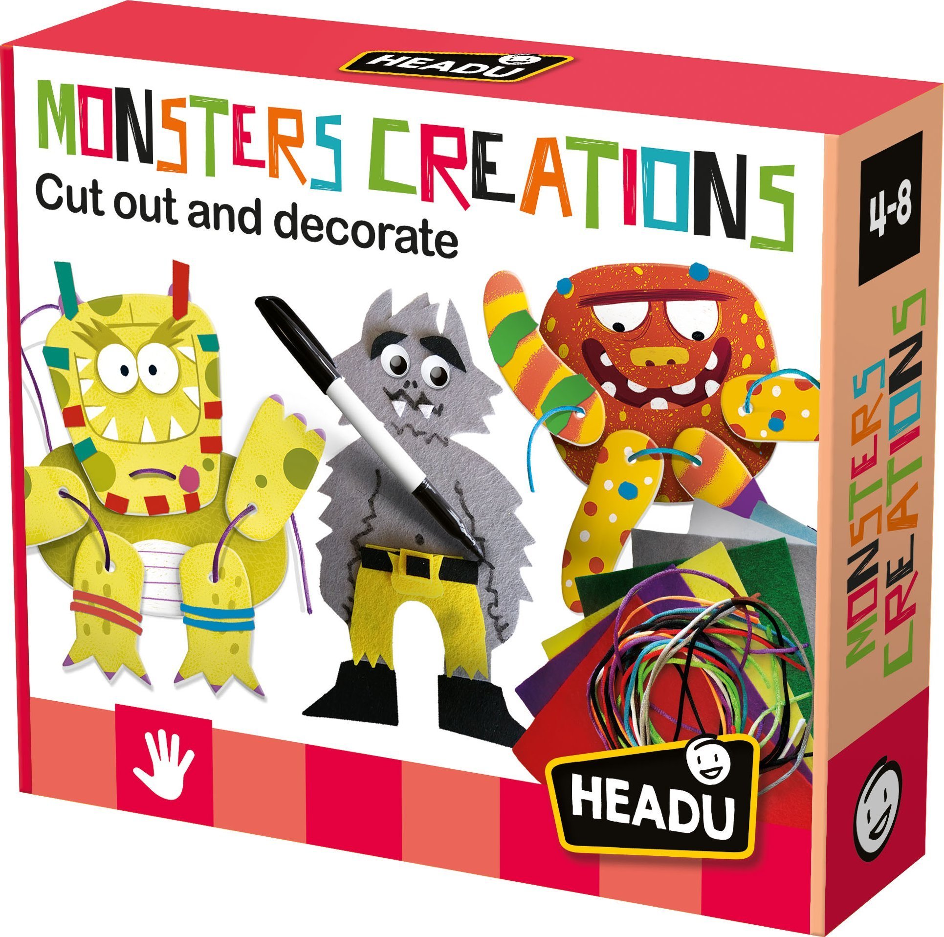 Headu *****HEADU Wycinanie i składanie postaci 54235