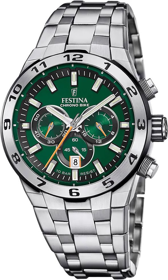Zegarek Festina Zegarek męski Festina F20670-2 srebrny