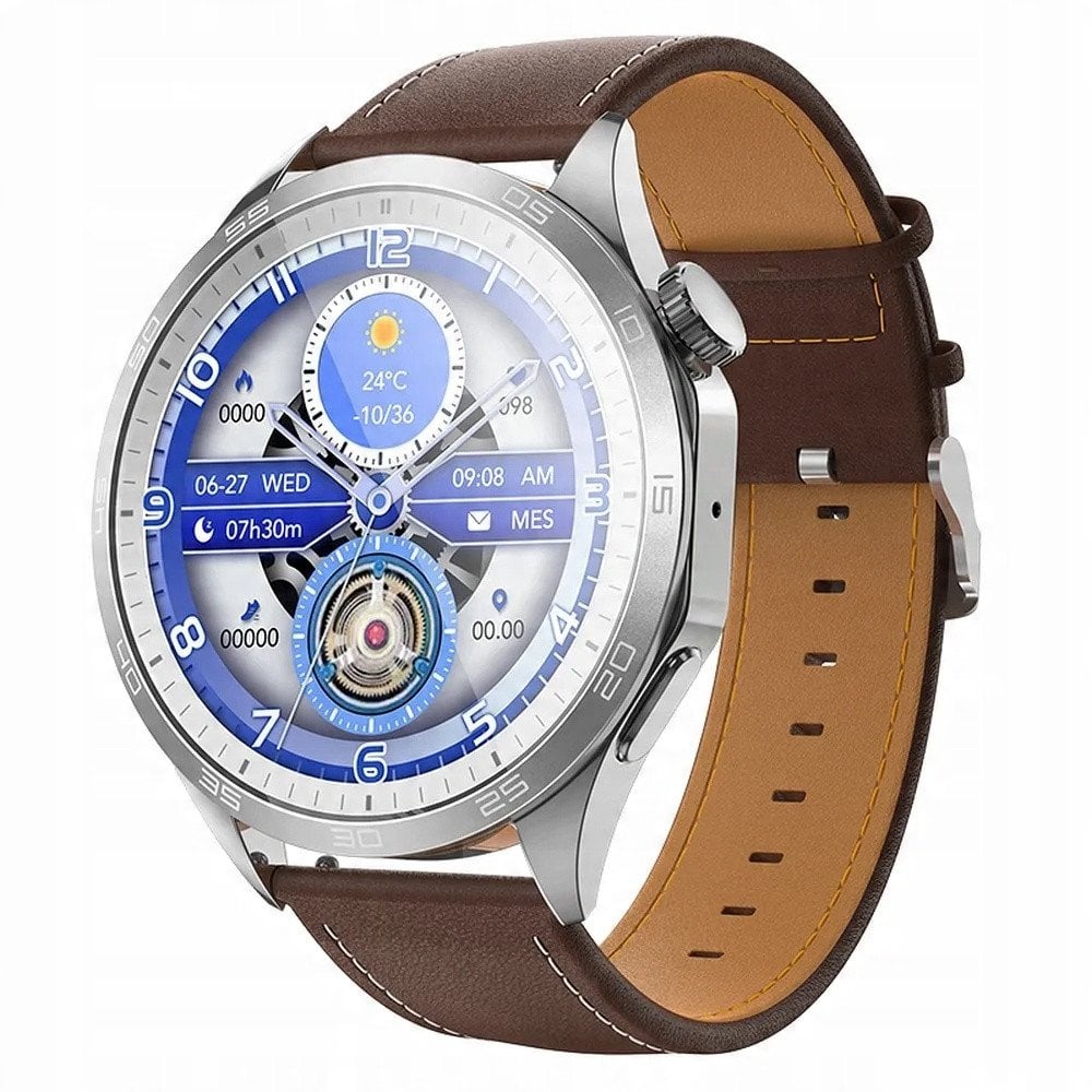 Smartwatch Hoco HOCO smartwatch z funkcją rozmowy AMOLED Y21 srebrny