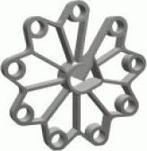 UN PODKÅADKA PLASTIKOWA PUNKTOWA PADIX 25/4-12 RING