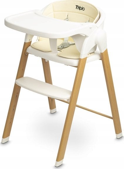 KRZESEŁKO DO KARMIENIA 3W1 TRIPLO BEIGE