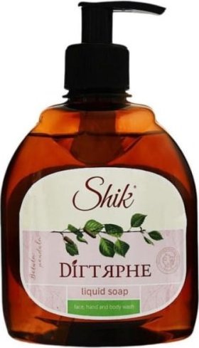 SLABOZANSKIJ MILOVAR Shik mydło w płynie Dziegciowe, 300 g