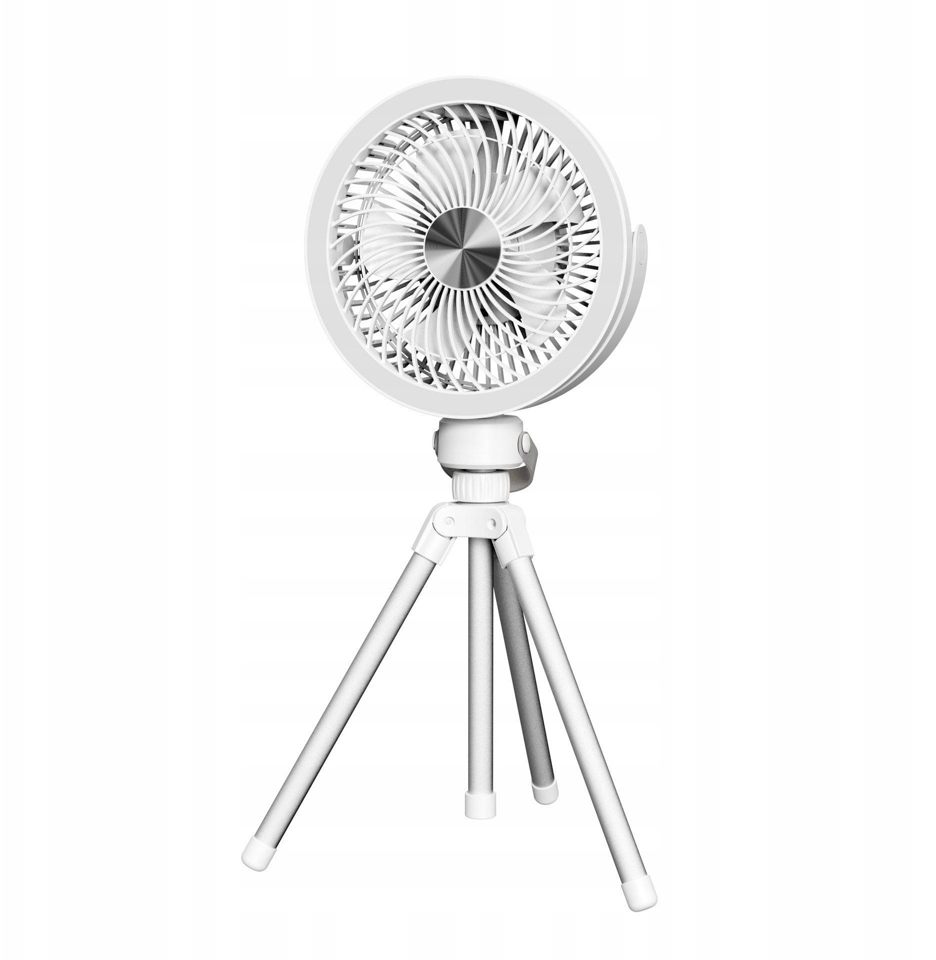 PLATINET RECHARGABLE DESK FAN WENTYLATOR BIURKOWY 2X1200MAH LED TRIPOD [46055]