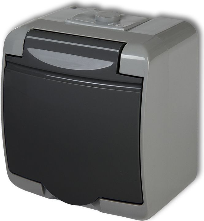 Karlik Gniazdo pojedyncze z/u Junior popielaty grafitowy (30GHE-1)