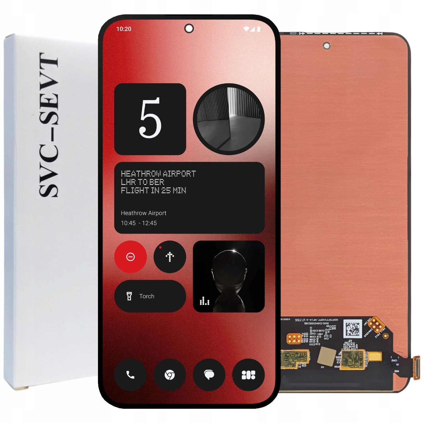 ORYGINAŁ WYŚWIETLACZ EKRAN LCD SZYBKA DOTYK DO NOTHING PHONE 2A A142