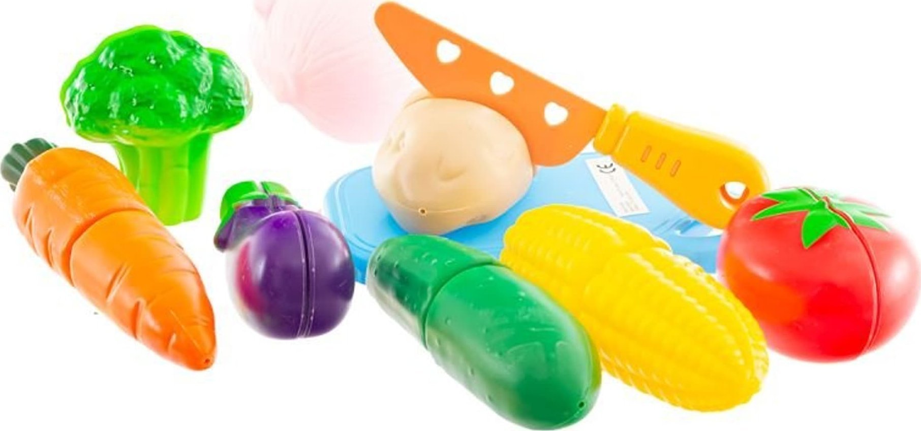 EUROBABY ZABAWKI Zestaw warzyw do krojenia