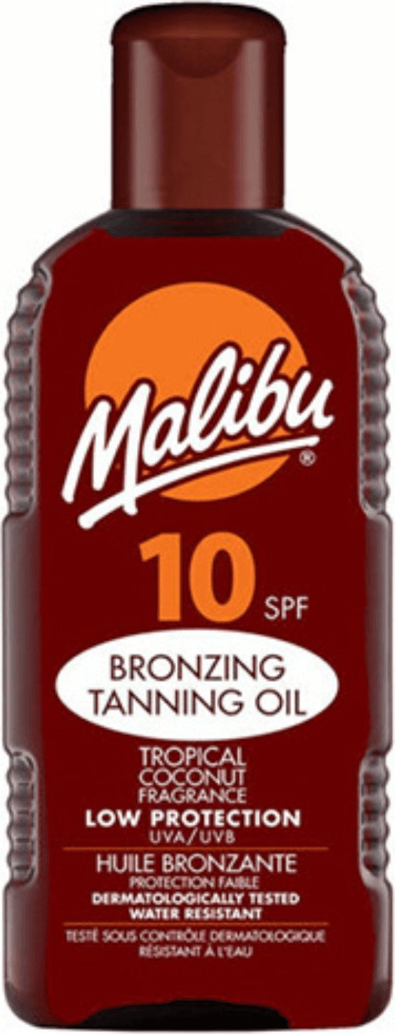 Malibu Malibu Tanning Oil Olejek Do Opalania SPF10 200ml